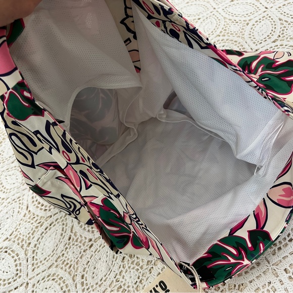 SER.O.YA Bree swim short in tropical palm print, XL - Picture 7 of 11